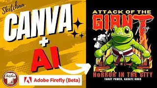 Ai t shirt design tutorial | Adobe Firely and Canva | T-shirt Design Tutorial