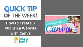 How to Create and Publish a Website with Canva