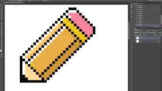 Pixelart в Photoshop (Карандаш и Листок)