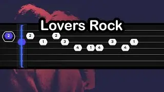 TV Girl - Lovers Rock (EASY SLOW Guitar Tabs & chords Tutorial)