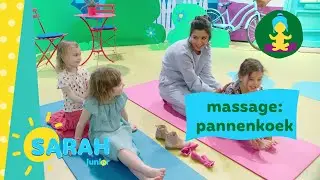 massage: pannenkoek | Sarah doet yoga | Ketnet Junior