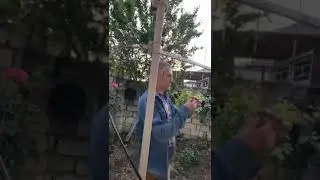 31.05.2020 4K6IS / АСИФ TEST YAGI ANTENN 70sm. Тест Яги на 70см, 4K6IS / АСИФ.