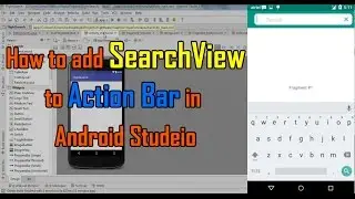 Android Studio Tutorial - How to add items to Action Bar in Android Studio 2017.