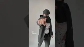 Черная маска балаклава для горнолыжного спорта