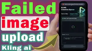 Failed to upload image (file format mismatch.) Kling ai