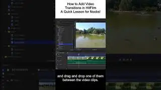 How to Add Video Transitions in HitFilm!