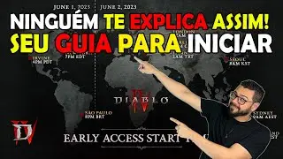 Diablo 4: GUIA PERFEITO para INICIANTES tudo que importa para começar com o pé direito.