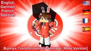 🐰 “Bunnix Transformation“ [MIRACULOUS Fanmade] - Mine-imator Minecraft Animation (Male Version)
