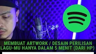 5 Menit! Membuat Artwork Keren dari HP Untuk Promo Perilisan Lagu