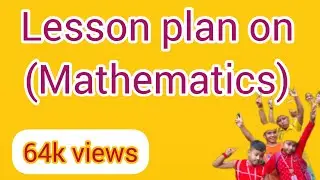 Lesson plan  (Mathematics)