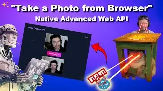 How to capture photo from webcam (Capture Real Photos from Your Webcam 📸) Web Native #20