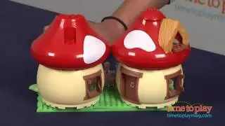 Конструктор Дом папы Смурфа Mega Bloks
