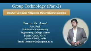 Group Technology (Part Classification and Part Coding)