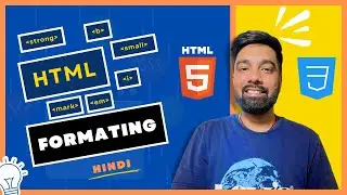 HTML Formating Hindi - 05 - Az Bytes