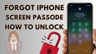 If you forgot iPhone screen passcode here how to unlock without losing data !iPhone passcode unlock