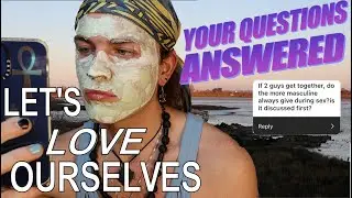BEING BISEXUAL Q&A. ...top or bottom? pegging? biphobia? (hang out with me vlog)