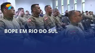 BOPE in Rio do Sul: 15th Integrated Defense Actions Course brings together police officers.