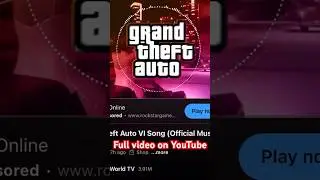 GTA 6 SONG (OFFICIAL MUSIC VIDEO) grand theft auto vi music video 