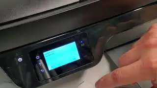 How to reset HP Officejet 3830 Printer and Access Service Menu Check Page Count