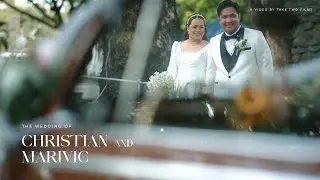 The Wedding of Christian 🧡 Marivic at San Roque Chapel, Subic Bay Freeport Zone
