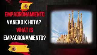 Empadronamiento vaneko k hota? What is Empadronamiento? #innepali