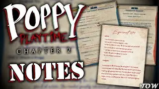 ALL NOTES LOCATIONS - Poppy Playtime: Chapter 2 [1080p/60fps]