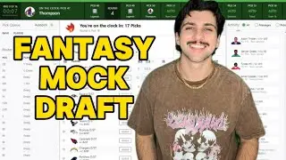 Fantasy Football MOCK DRAFT 6/27