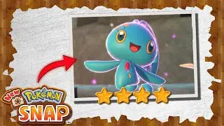 How to FIND Manaphy and get photos of 1-4 STARS 🌟 New Pokémon Snap [TRICKS]