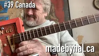 Awesome License Plate Guitar
