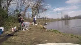 Always pay attention while fishing...