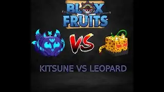 Kitsune VS Leopard |Roblox Blox Fruit