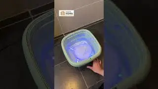 Does this foldable washing machine work?