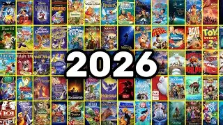 Disney all animated movies list 1937 to 2026 | With Release date 🔥| #disney #animated #movies #list