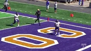 Kris Brown's pick six gets things started for No. 1 UMHB