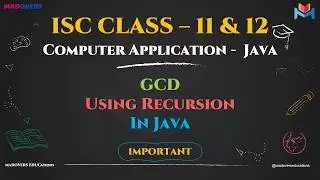 GCD Using Recursion in Java | Easy Explanation for Beginners 🚀