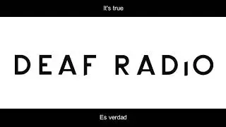 Deaf Radio - Gas Station People [ Lyrics - Sub. Español ]