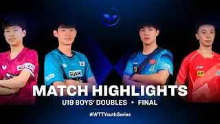 Kwon/Lee vs Huang/Chen | U19 BD Final | WTT Youth Star Contender Skopje 2024