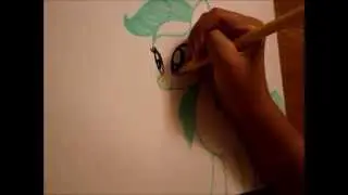 ♥Как Нарисовать Пони Лиру♥