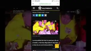 ANEL RODRIGUEZ MUESTRA SENSUAL ACTO EN TELEVISION 