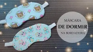 PAP Máscara de Dormir na Bordadeira