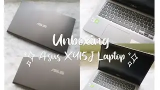 UNBOXING ASUS X415J Laptop & First Impressions