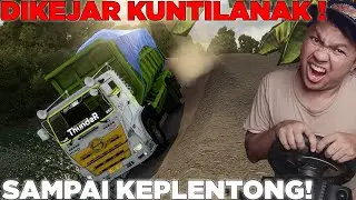 GASSS!! Dump Truck Lohan Keplentong di Kejar Kuntilanak . . .