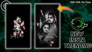 New Best Insta Trending video editing in alight motion Status Video Editing Full screen