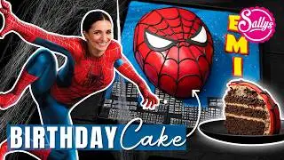 Spider-Man Motivtorte ❤️ einfache Geburtstags Torte | Marvel Superhelden
