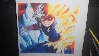 Drawing Todoroki Shouto - My Hero Academia