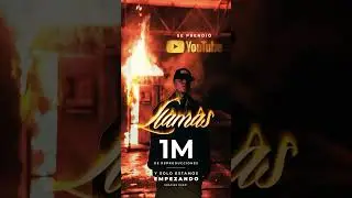 1 Millon en Youtube 🔥 Gracias raza!! Sigan escuchando LLAMAS 🔥