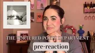 Taylor Swift-The Tortured Poets Department | pre-REACTION