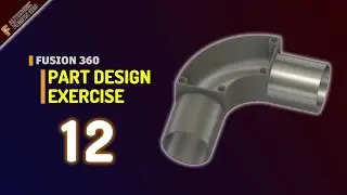 Exercise 12 Fusion 360 Basic Part Design Tutorial For Beginner