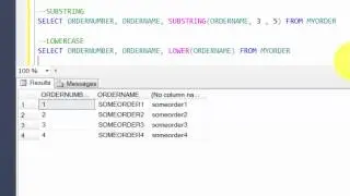 Chapter 10: TSQL Aggregation and String Functions