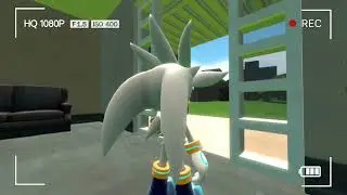 Cameraman Spying Silver the Hedgehog Farting In The House
